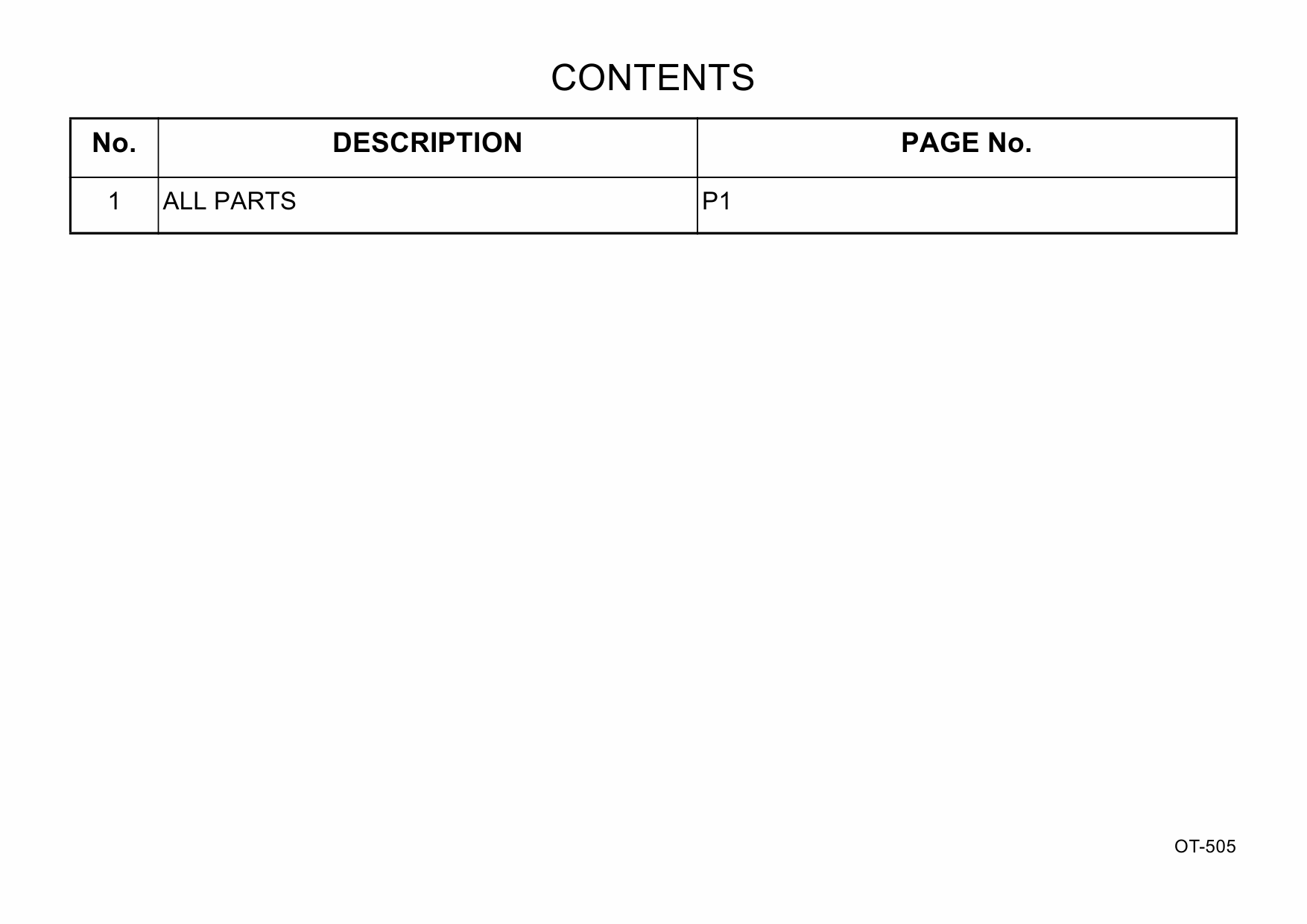 Konica-Minolta Options OT-505 A0PU Parts Manual-3